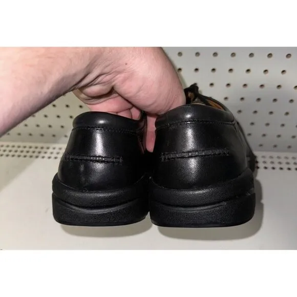 Dr. Comfort Eric Mens Leather Diabetic Orthopedic Shoes Size 14 M Black