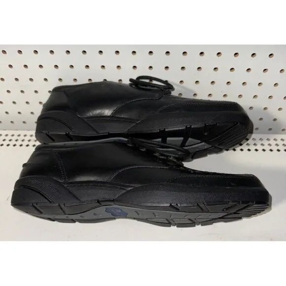 Dr. Comfort Eric Mens Leather Diabetic Orthopedic Shoes Size 14 M Black
