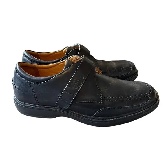 Dr. Comfort Mens 12XW Extra Wide Frank Leather Dress Shoes Diabetic Ortho Black