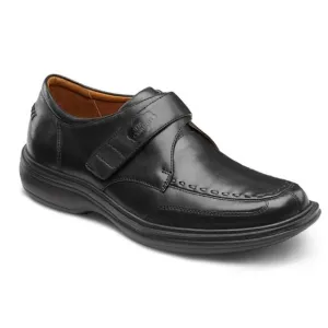 Dr. Comfort Mens 12XW Extra Wide Frank Leather Dress Shoes Diabetic Ortho Black