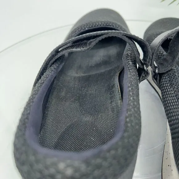 Dr Martens Askins Knit Mary Janes Women's Size 9 Black Flat Comfy Shoes