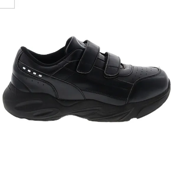 Dr. Zen Shoes Men's Size 11W Women's 12W Black Sport 2 Diabetic Hook Loo…​​​​