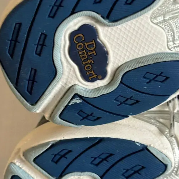 Dr.Comfort Womens Refresh X Diabetic Athletic Shoes Blue Size 8 1/2