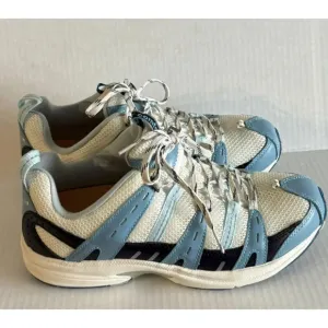 Dr.Comfort Womens Refresh X Diabetic Athletic Shoes Blue Size 8 1/2