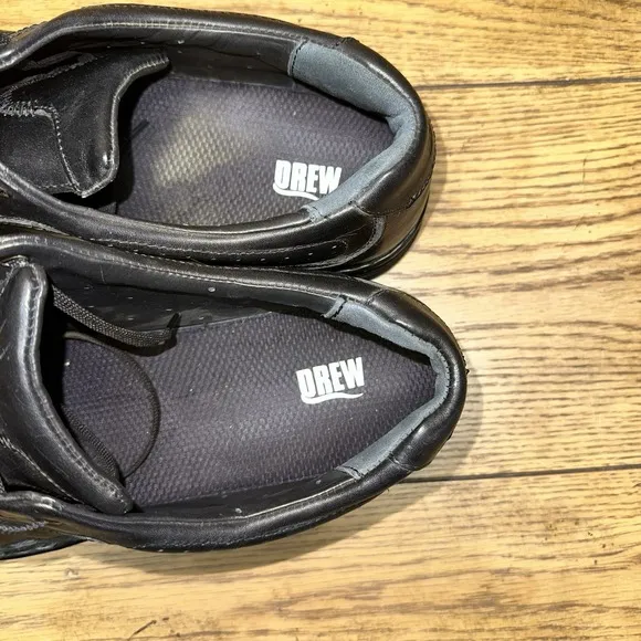 Drew Shoes Toledo 40895 Black Oxfords Orthopedic Diabetic | Men's 16 6E $205