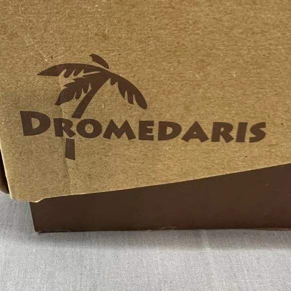 Dromedaris Patsy Boat Shoe Loafer-Black Leather-Flat-Women 37-NEW-Lace Up