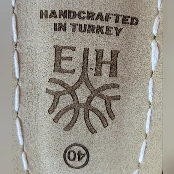 Earthing Harmony Grounding &amp; Earthing Barefoot Slide On Leather Sandals Womens 9