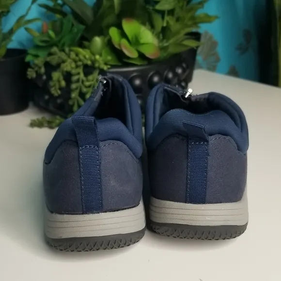 Easy Spirit Sebe Zip Top Sneakers Navy