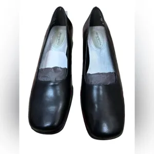 Easy Spirit Women’s Anti-Gravity Black Square Toe Slip On Shoes Size‎ 7.5