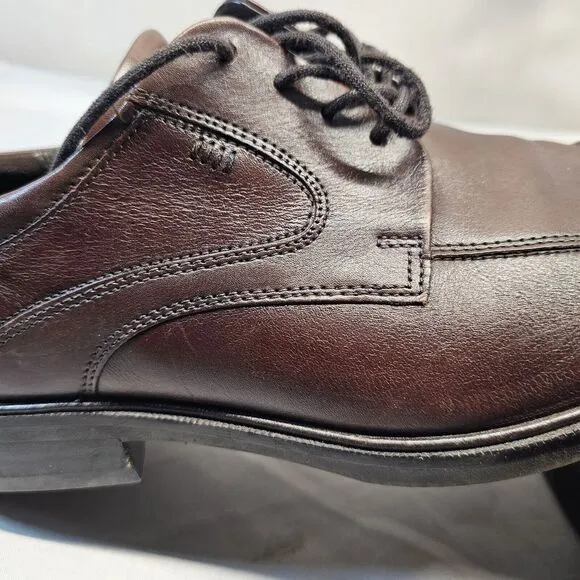 ECCO Men's Illinois Bike Toe Tie Shoes Men 11/11.5‎
