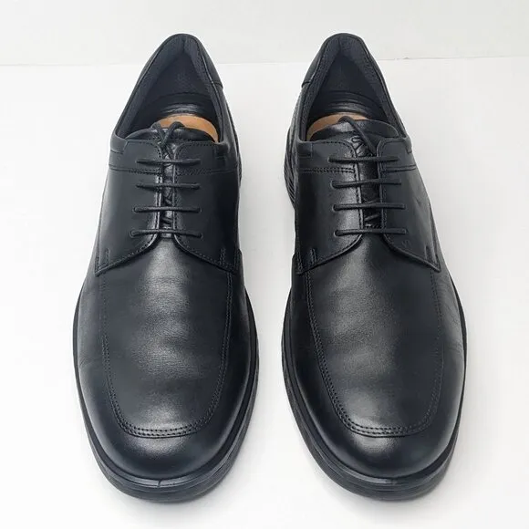 ECCO S Lite Hybrid Oxford, Black Leather, Men's 45 EU (US 11-11.5)