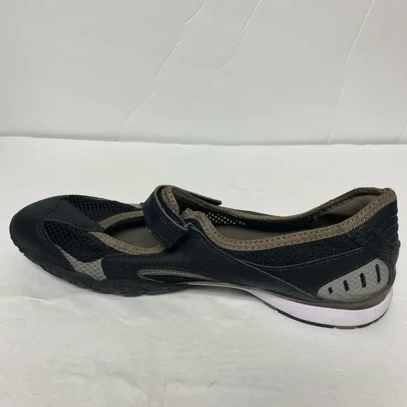 Ecco Women’s Receptor Tech Mary Jane Black Slip On Comfort Shoes Size 9