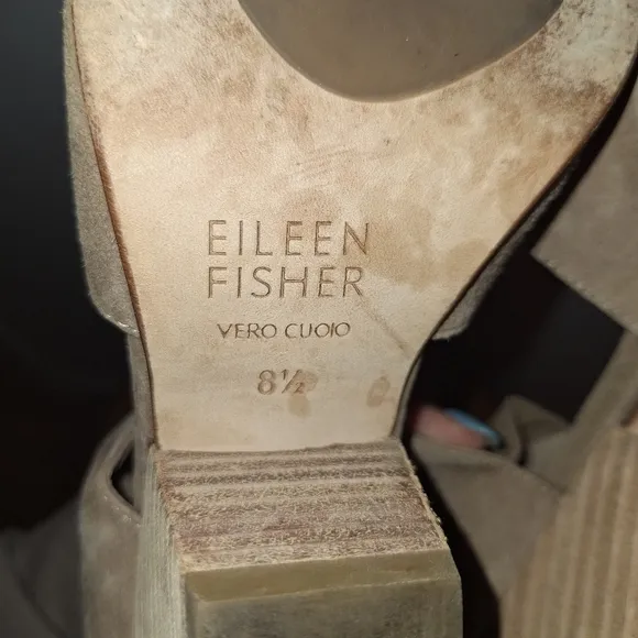Eileen Fisher Open Toe Shoes Size 8.5