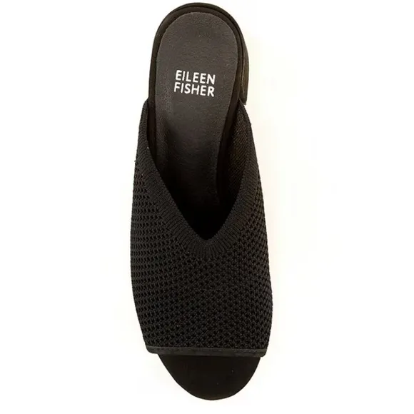 Eileen FisherFave Stretch Fabric Block 2” Heel Sandals $175 size 8 New