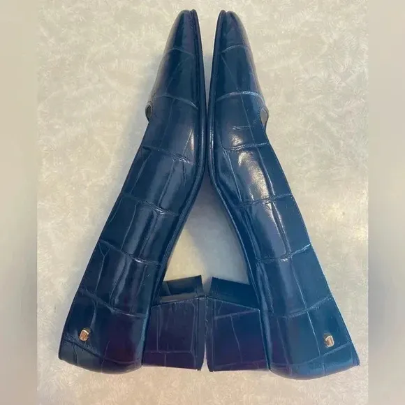 Etienne Aigner Astoria Square Toe Black Heels size 6
