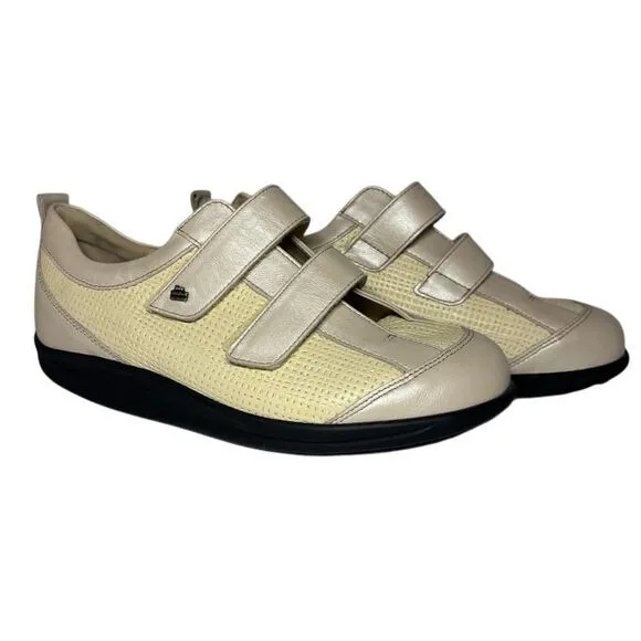 Finn Comfort‎ Womens 5.5 Nairobi Shoes Strap Fastener Women's Leather Diabetic