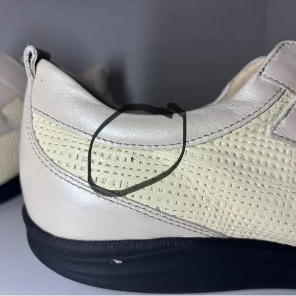 Finn Comfort‎ Womens 5.5 Nairobi Shoes Strap Fastener Women's Leather Diabetic