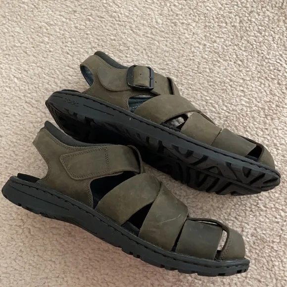 Fisherman Abeo B.I.O.systems Brandon Leather Sandals Men’s 8 neutral