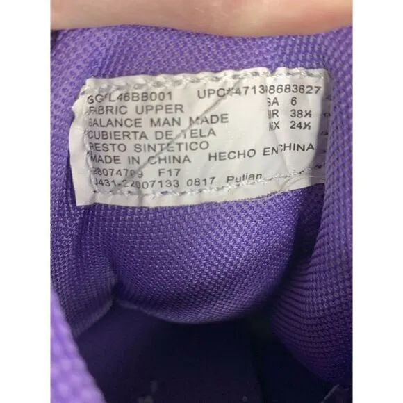 Flash Lights Light-up Purple Sneakers Size 6‎