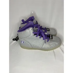 Flash Lights Light-up Purple Sneakers Size 6‎