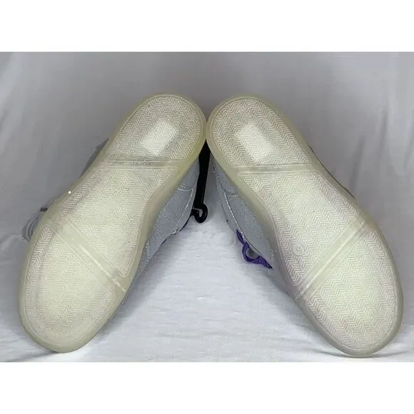 Flash Lights Light-up Purple Sneakers Size 6‎