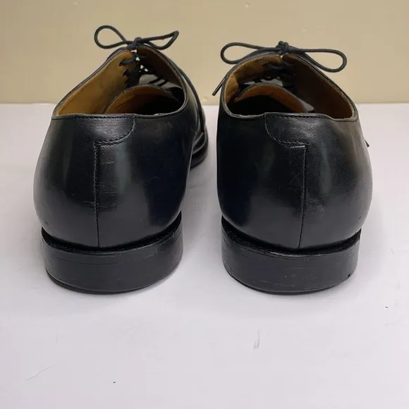 FLORSHEIM IMPERIAL Black Lace Ups Leather Goodyear Welted Career Dress Shoes 15D