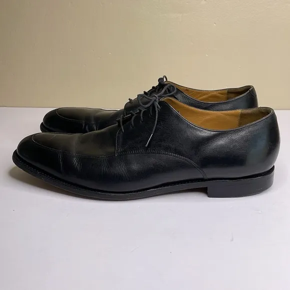 FLORSHEIM IMPERIAL Black Lace Ups Leather Goodyear Welted Career Dress Shoes 15D