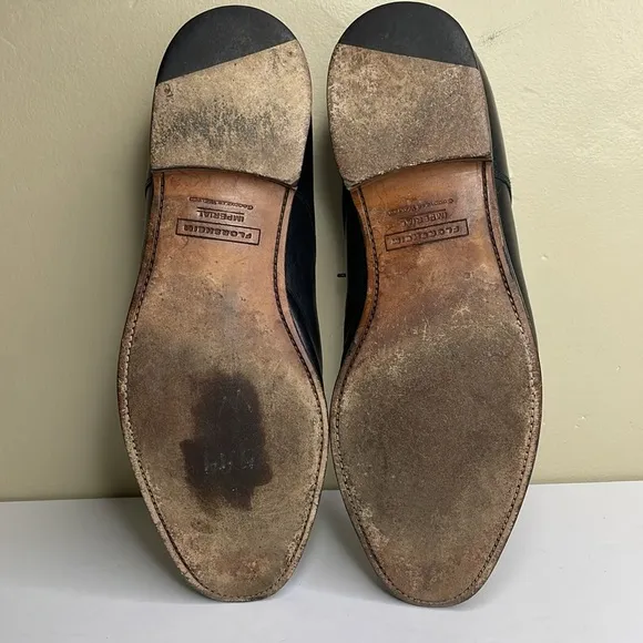 FLORSHEIM IMPERIAL Black Lace Ups Leather Goodyear Welted Career Dress Shoes 15D