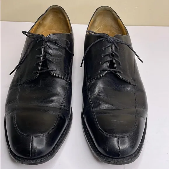 FLORSHEIM IMPERIAL Black Lace Ups Leather Goodyear Welted Career Dress Shoes 15D