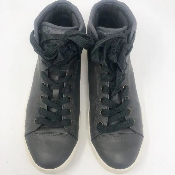 FLY LONDON | Men’s Gray High Top Lace Up Sneakers Size 43 (US 10)