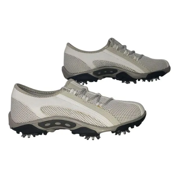 FOOT JOY FJ Summer Series Soft Spike Low Lace Up 98854 Golf Shoes Womens SIze 7