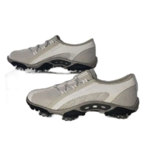 FOOT JOY FJ Summer Series Soft Spike Low Lace Up 98854 Golf Shoes Womens SIze 7