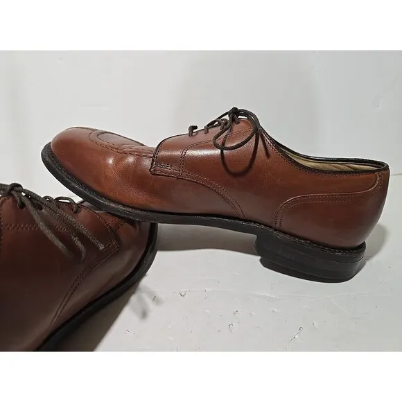 Foot Joy Footjoy Brown Leather Classics Dress Shoes Sz Mens 9.5E  #75435