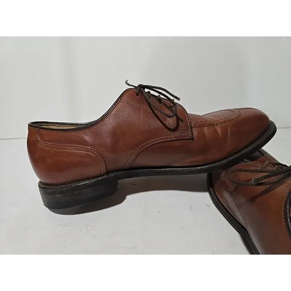 Foot Joy Footjoy Brown Leather Classics Dress Shoes Sz Mens 9.5E  #75435