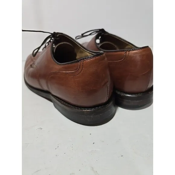 Foot Joy Footjoy Brown Leather Classics Dress Shoes Sz Mens 9.5E  #75435