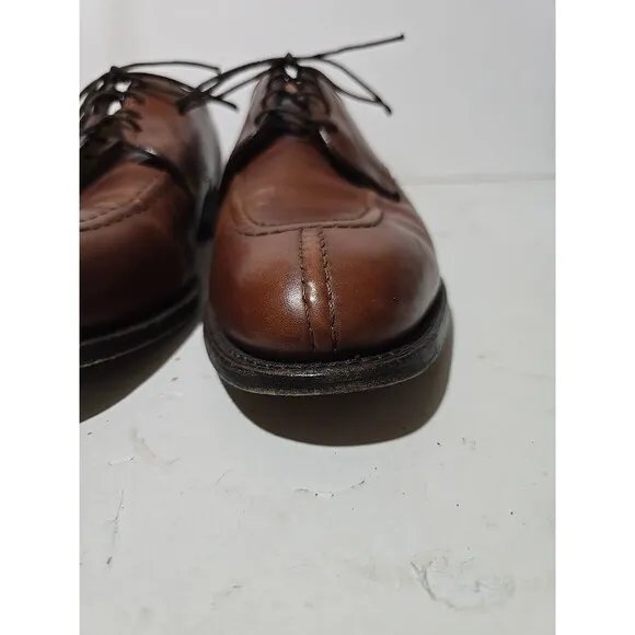 Foot Joy Footjoy Brown Leather Classics Dress Shoes Sz Mens 9.5E  #75435