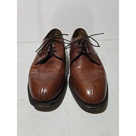 Foot Joy Footjoy Brown Leather Classics Dress Shoes Sz Mens 9.5E  #75435