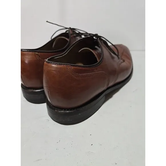 Foot Joy Footjoy Brown Leather Classics Dress Shoes Sz Mens 9.5E  #75435