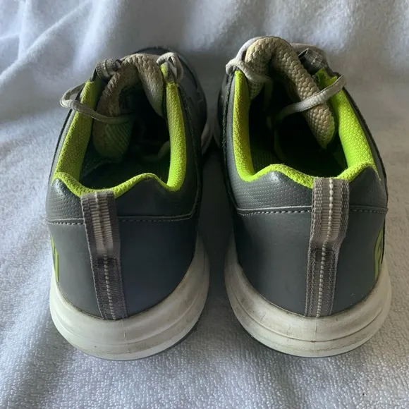 Foot Joy Fury Men’s Golf Shoes Size 9.5 M Gray Green Spikes 51102Pre Owned