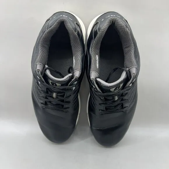 Footjoy ARC SL Spikeless Golf Shoes Men Size 8.5 W Black White Comfort Sneakers