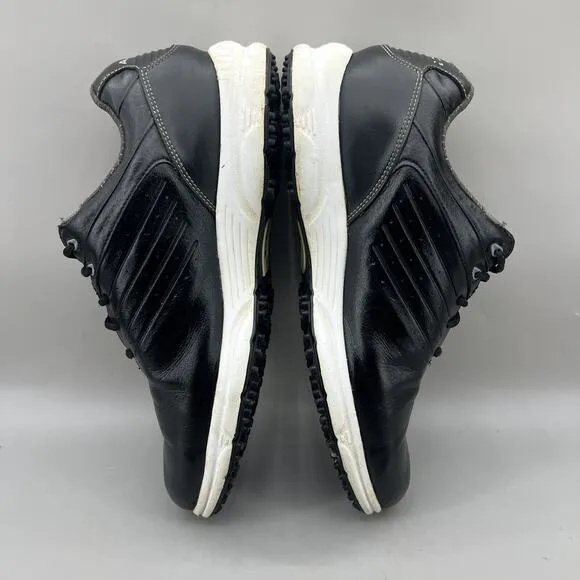 Footjoy ARC SL Spikeless Golf Shoes Men Size 8.5 W Black White Comfort Sneakers
