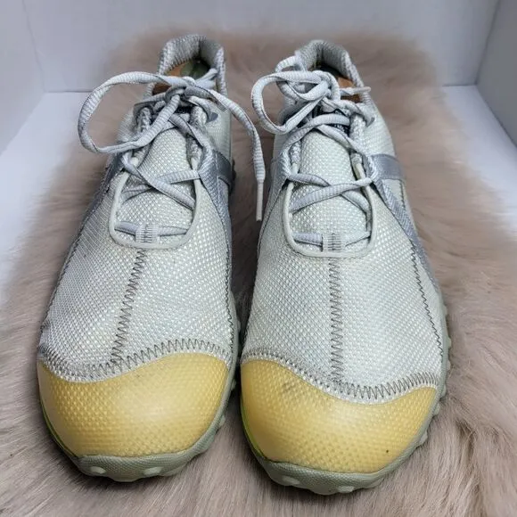 Foot Joy FJ Project Gold Golf shoes Mens  Spikeless Cleats Size 9.5