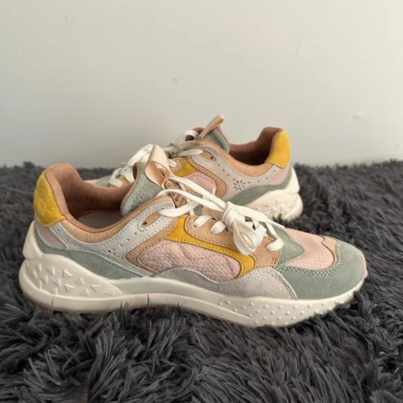 Free People x Flower Mountain Yamawashi Korie Sneakers Women’s Size US 10 NWOB