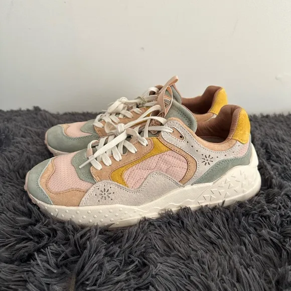 Free People x Flower Mountain Yamawashi Korie Sneakers Women’s Size US 10 NWOB