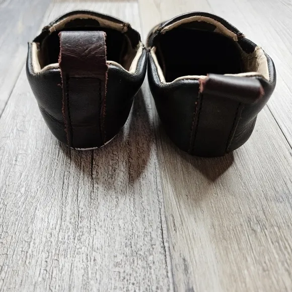 Freebird My First Freebird Crib Shoes Baby Kicks Size 3 Black Distressed