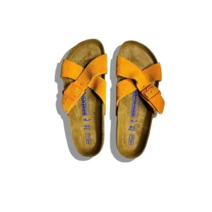 Free People x Birkenstock Siena Suede Leather Sandals Soft Footbed