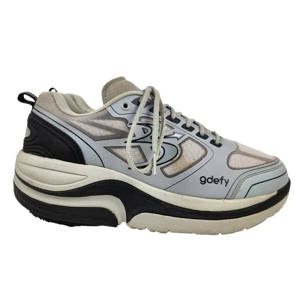 Gdefy Gravity Defyer Ion Mesh Fabric Walking Diabetic Orthopedic Shoe Size 11.5