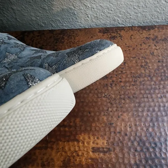 gentle souls Lowe Star-Print Platform Sneakers