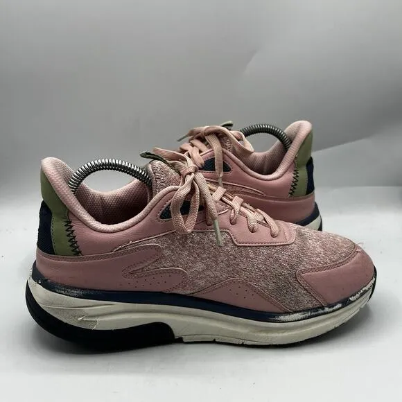 Gravity Defyer Corrective Fit Women Size 9 Pink/White Walking Shoes Sneakers