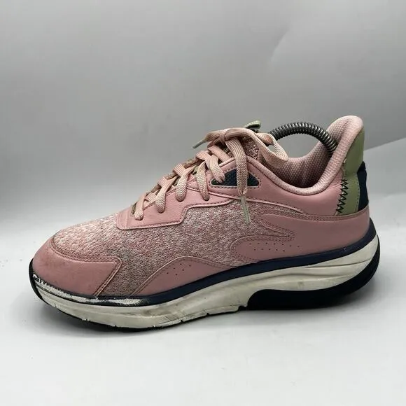 Gravity Defyer Corrective Fit Women Size 9 Pink/White Walking Shoes Sneakers